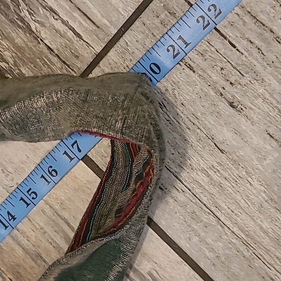 Rising International Green Bohemian Bag Peace Embroidered Crossbody Slingbag - Picture 14 of 14